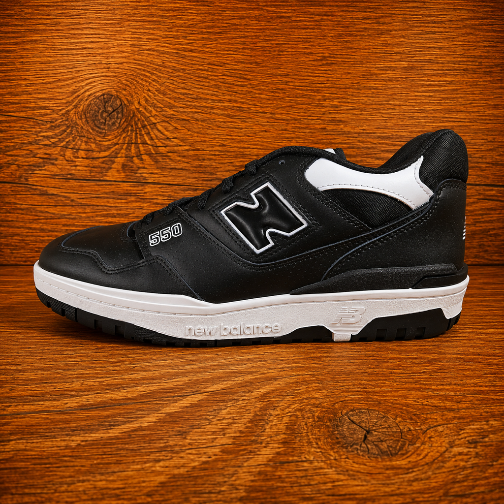 New Balance 550 Black White
