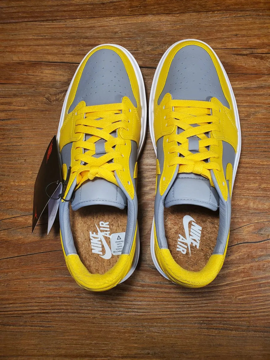 Jordan 1 WMNS Elevate Low 'Cement Grey Varsity Maize' DH7004-017