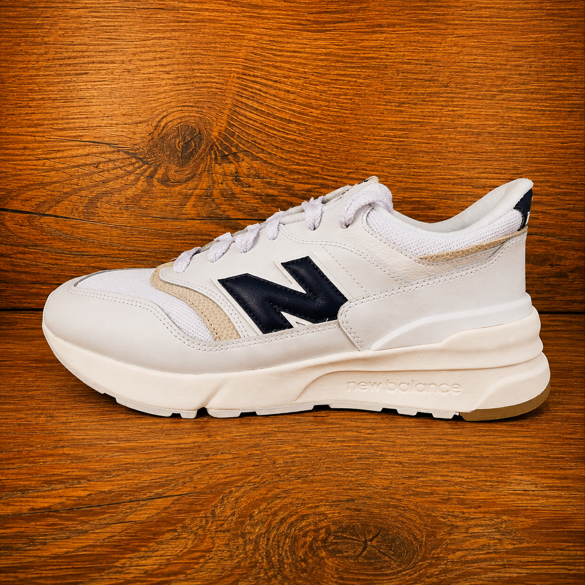 New Balance 997 R White Navy
