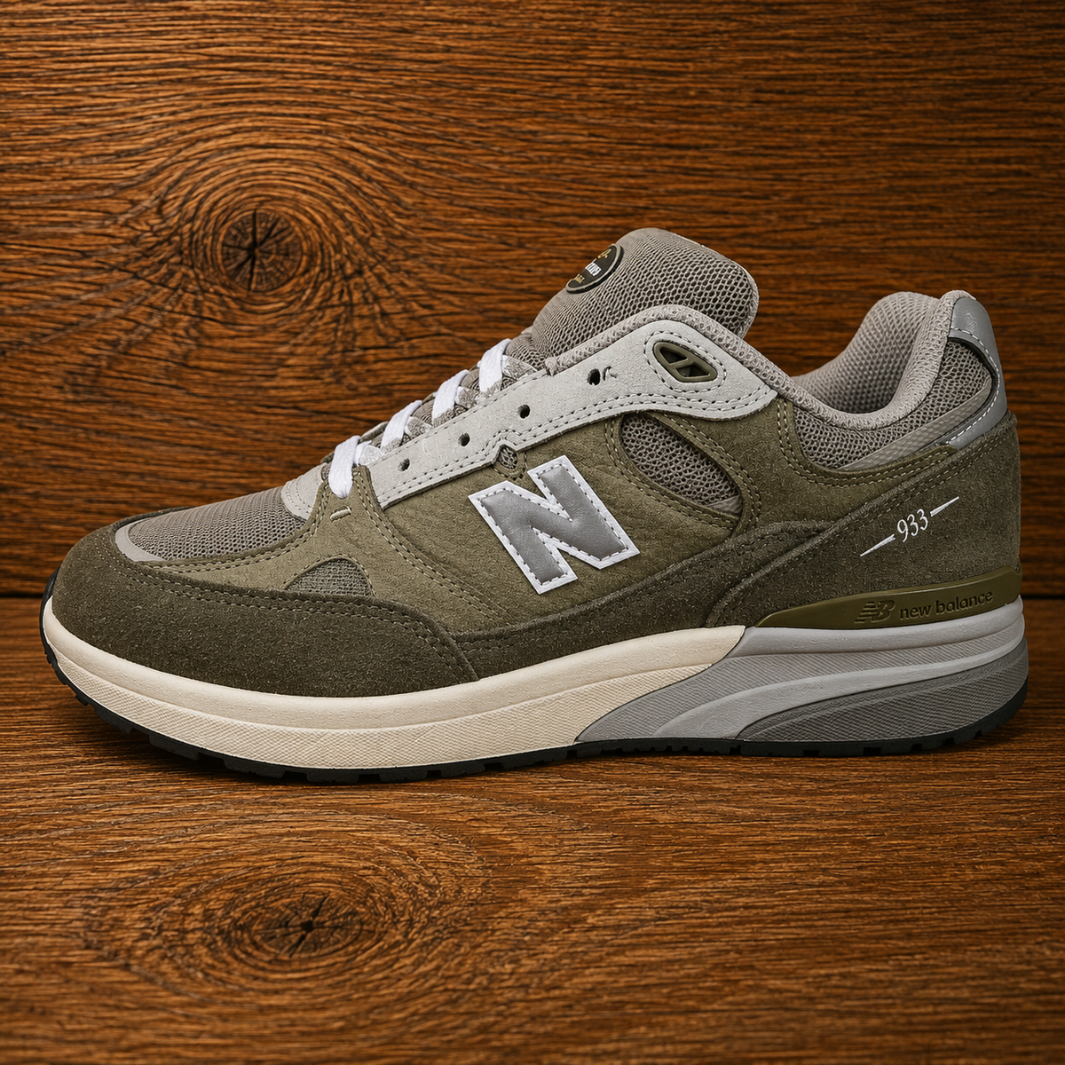 New Balance NB Numeric 933 Andrew Reynolds Olive Green