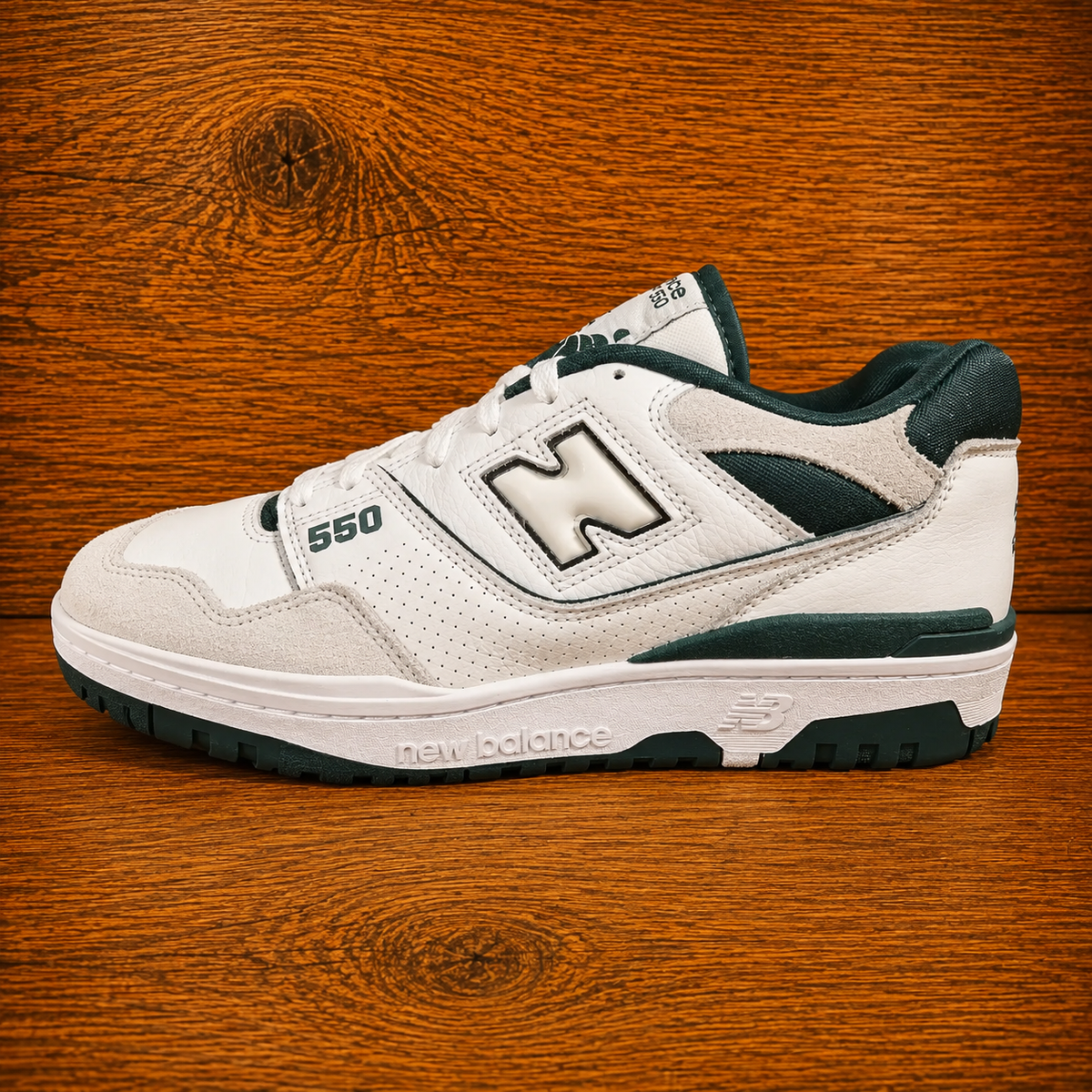 New Balance 550 White Vintage Teal