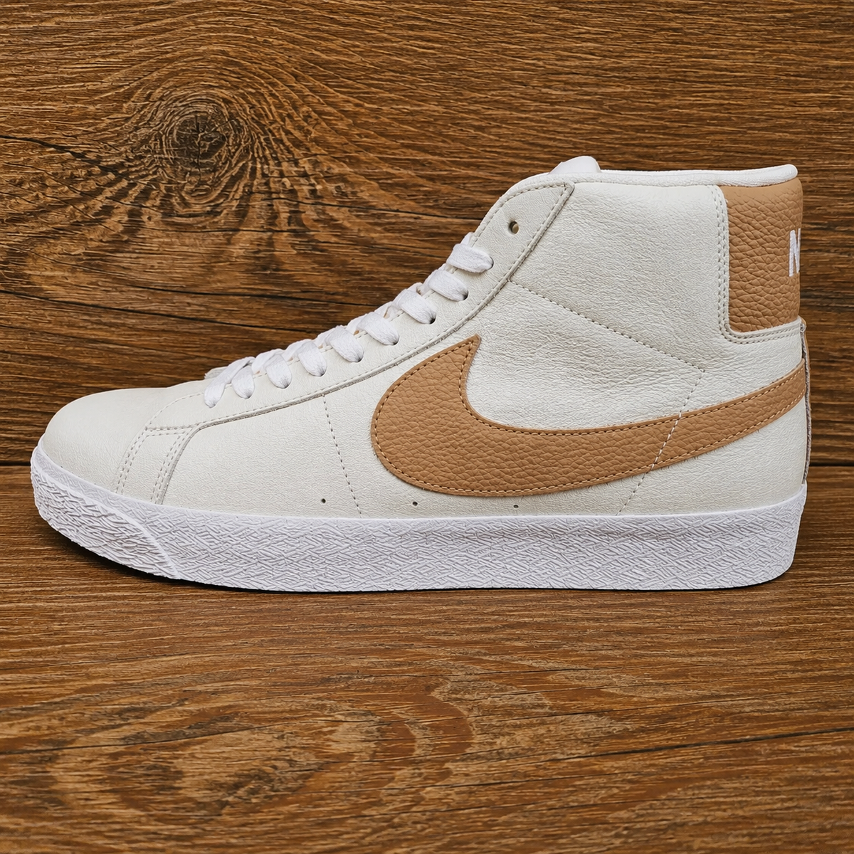 Nike SB Zoom Blazer Mid White Light Cognac