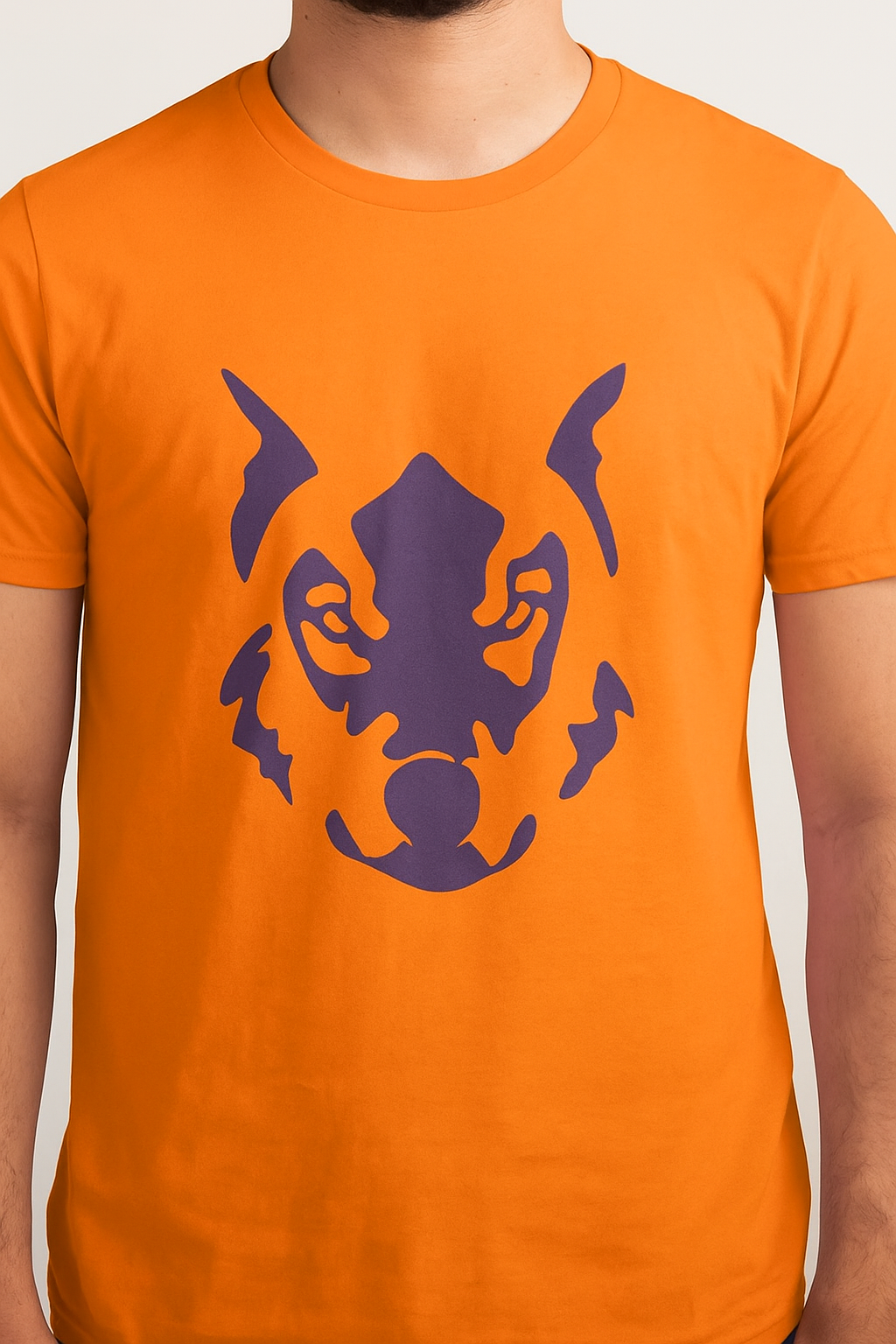 Wolfpack Drop 2 Purple/Orange Tee