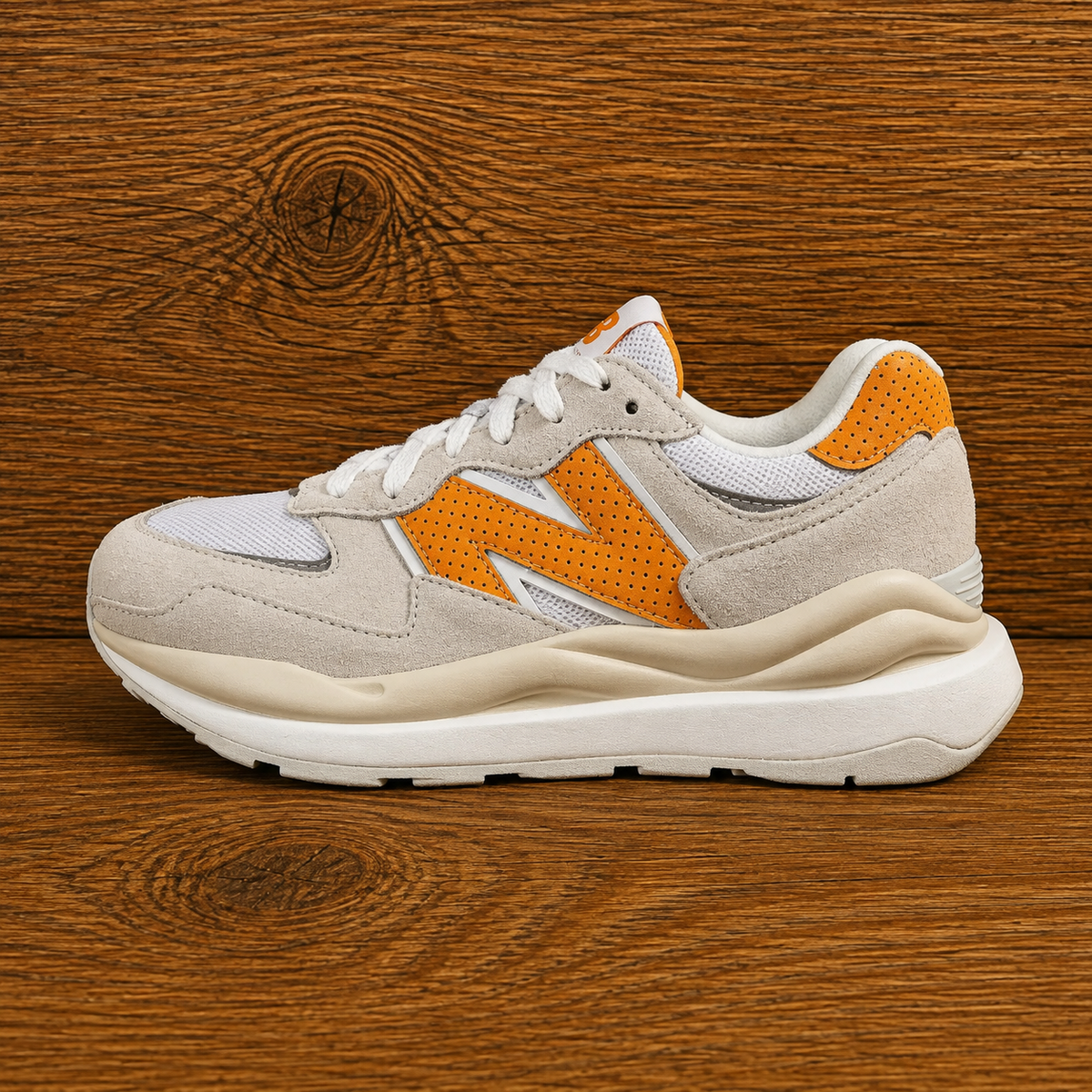 New Balance 57 40 Sea Salt Topaz Orange