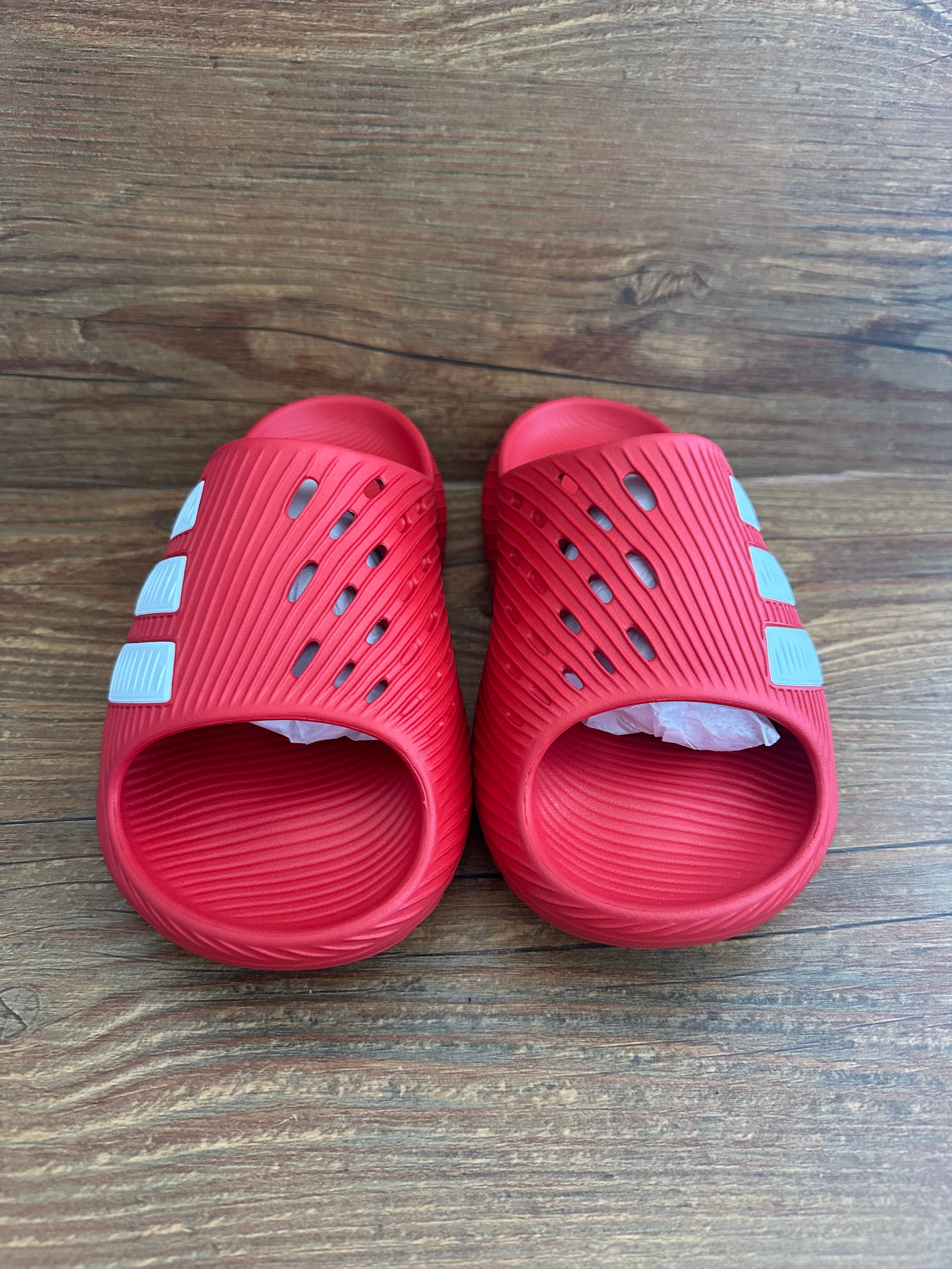 adidas Purechill Slides Better Scarlet Cloud White