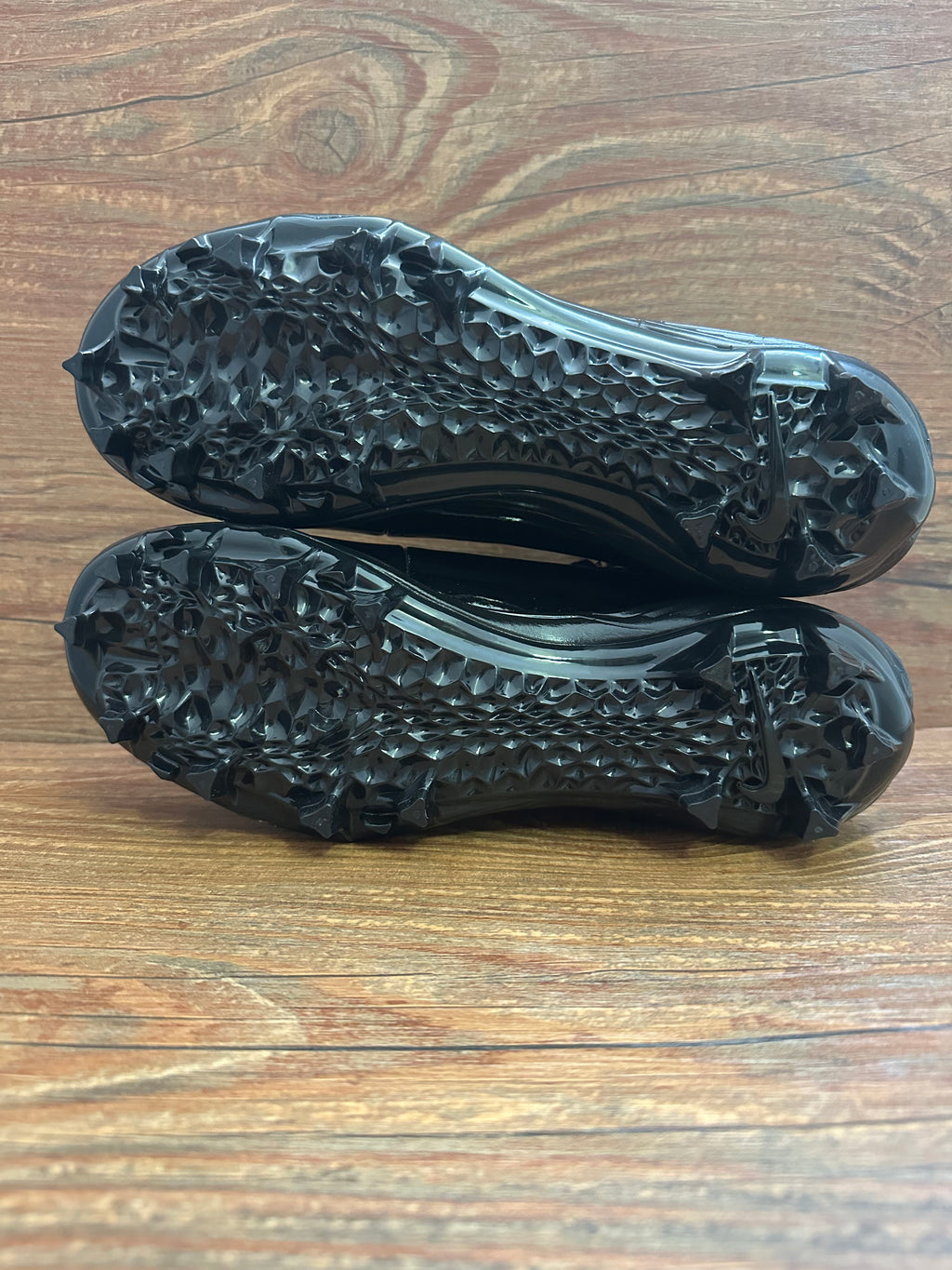 Air Jordan 11 Mid TD Patent Black Football Cleats