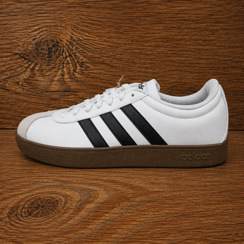 WMNS adidas VL Court Base Cloud White Core Black - No Box