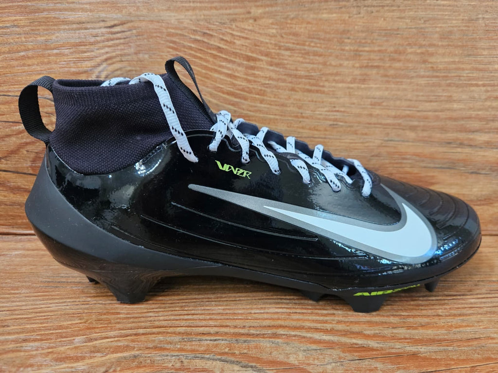 Nike Vapor Pro 1 Black Volt Ice Football Cleats - No Box