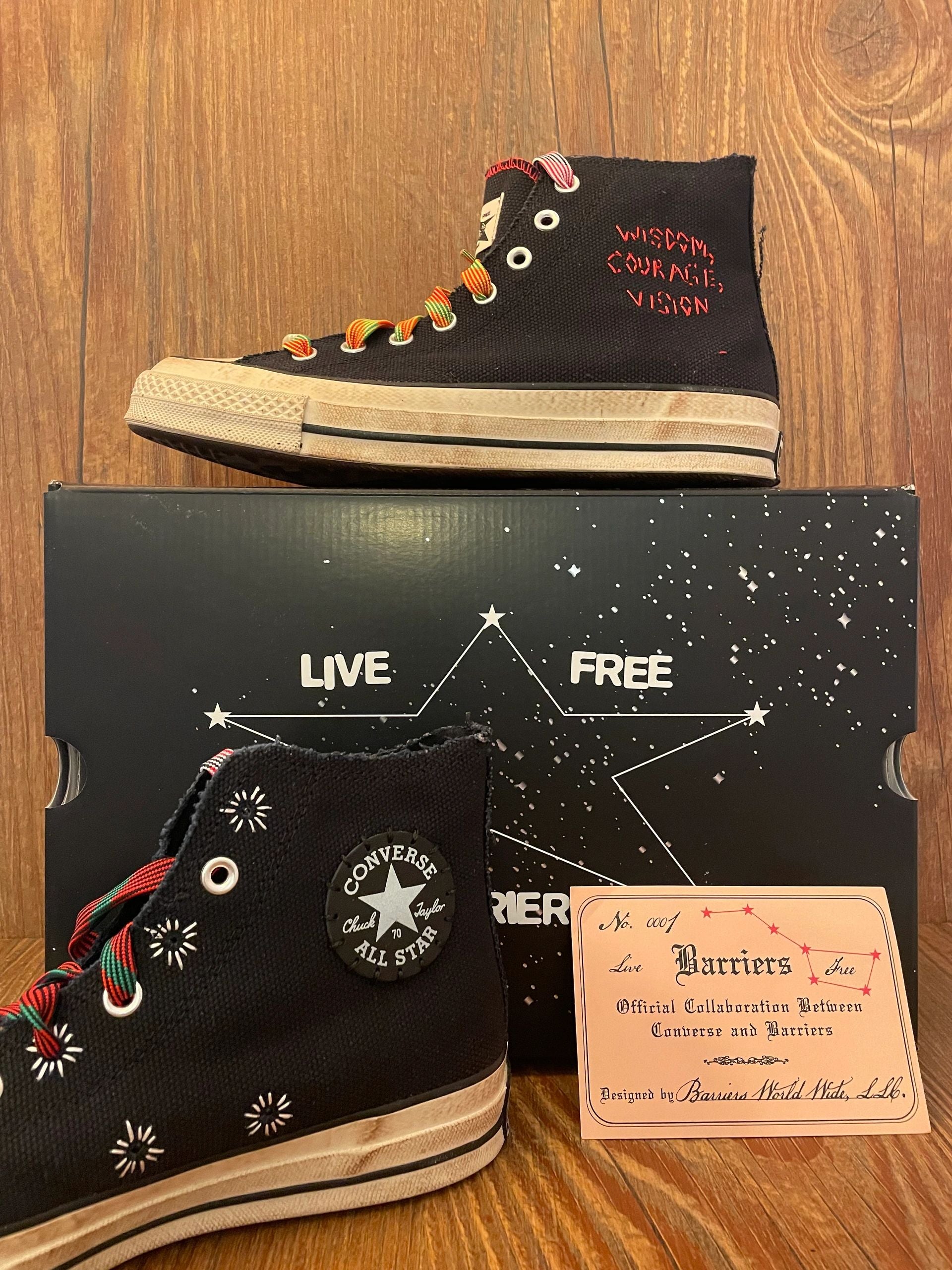 Barriers x Converse Chuck 70 High "The North Star"