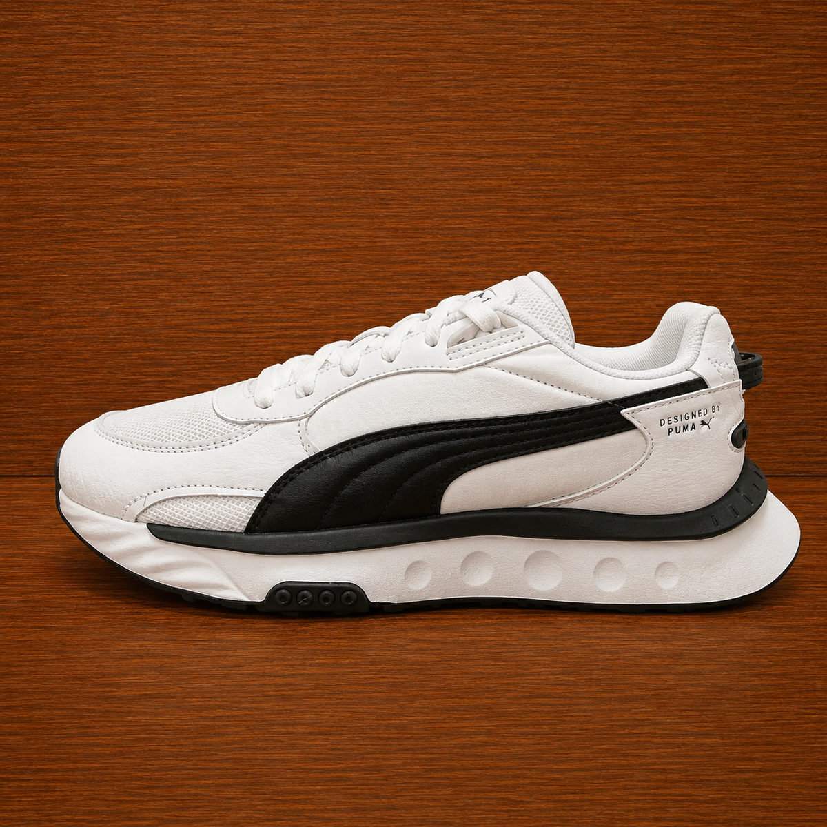 Puma Wild Rider Route White Black