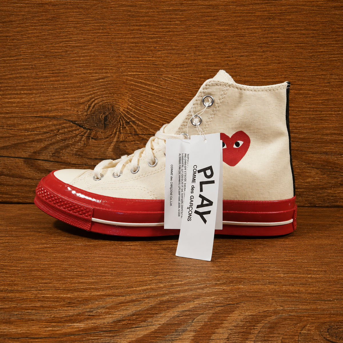 Comme des Garçons Play x Converse Chuck 70 High Pristine Red