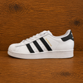Women's Adidas Superstar White Black