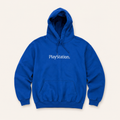Travis Scott x PlayStation Motherboard III Hoodie Royal Blue