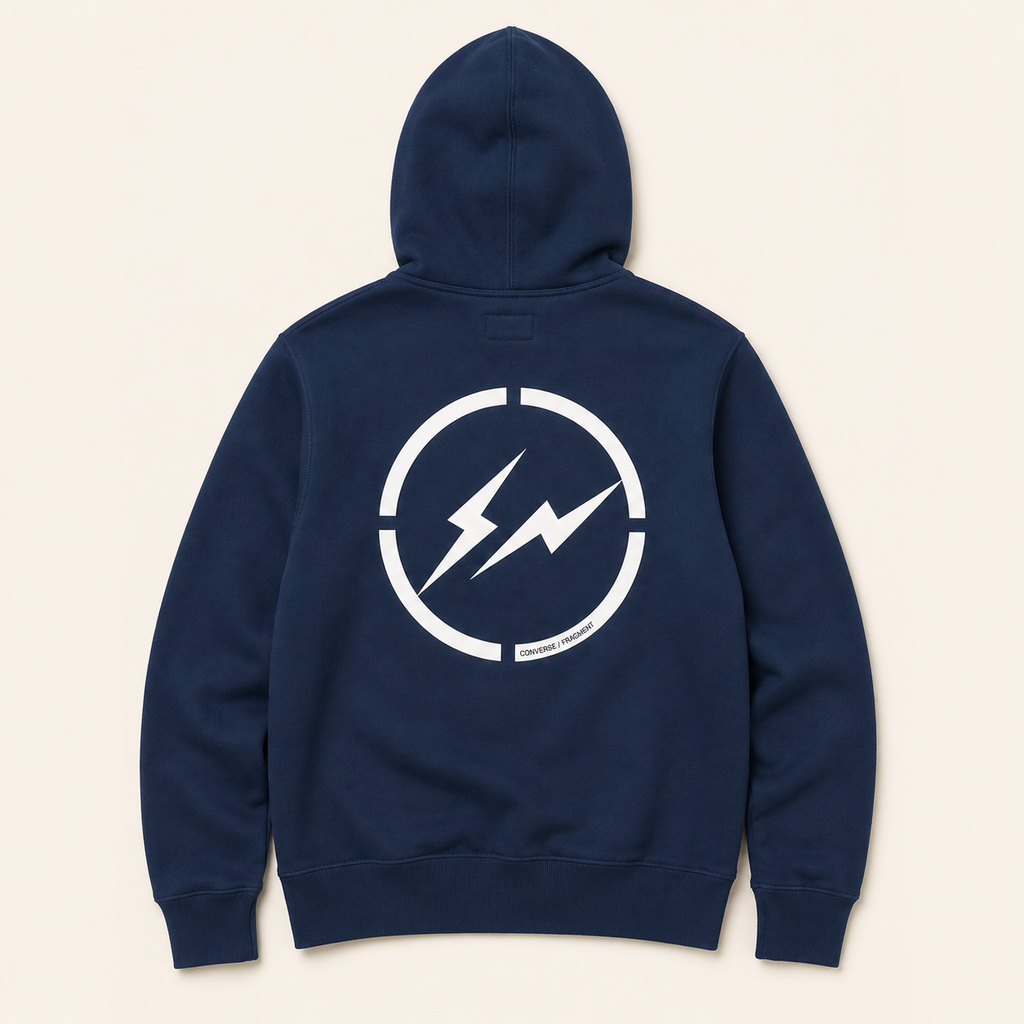 Fragment Design x Converse FRGMT Pullover Hoodie Navy