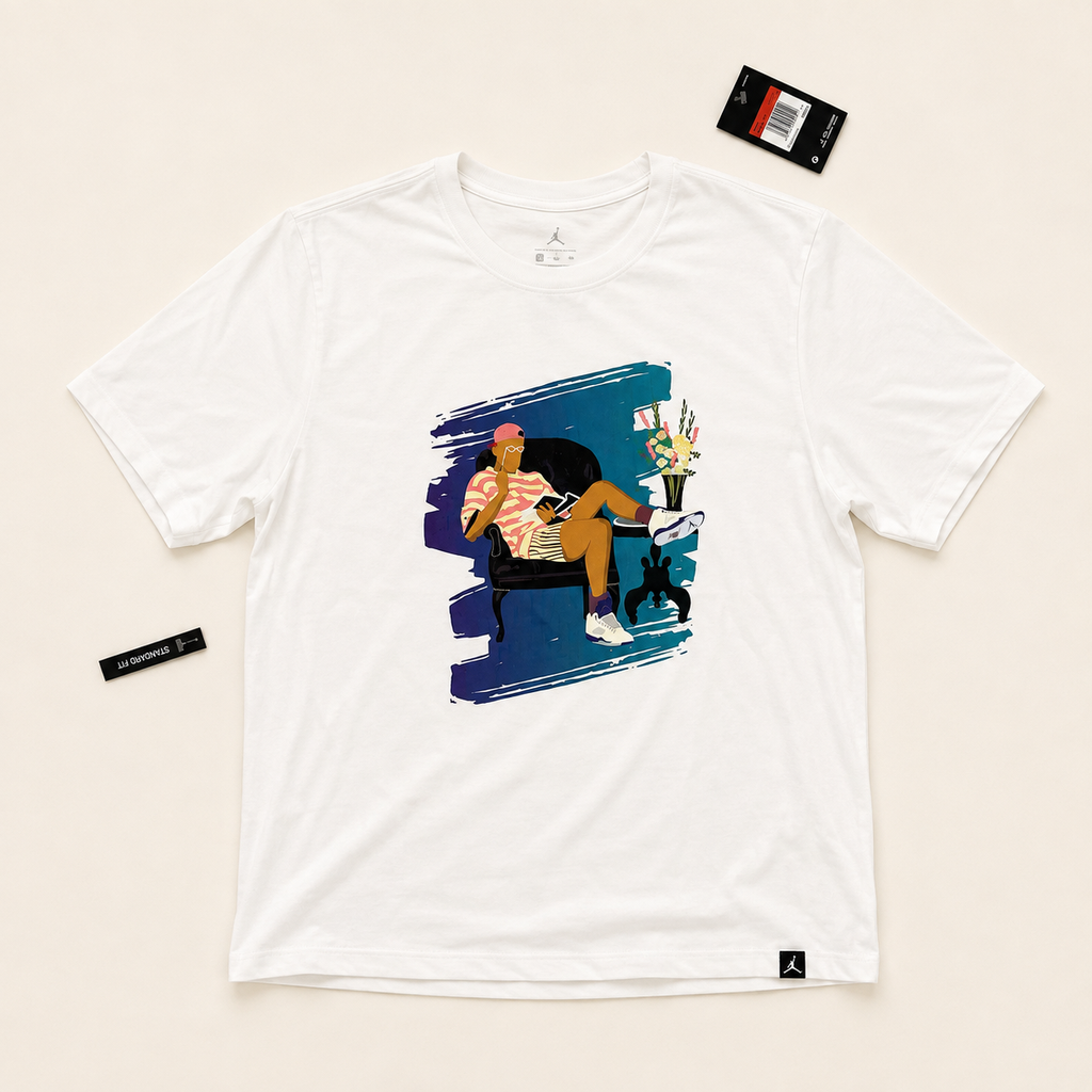 Air Jordan Fresh Prince T-Shirt White