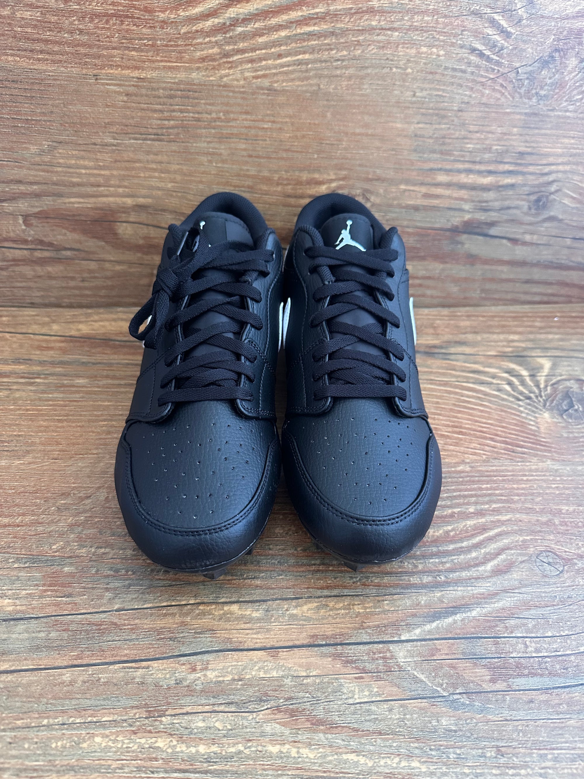 Jordan 1 Low TD Football Cleat "Black/White"