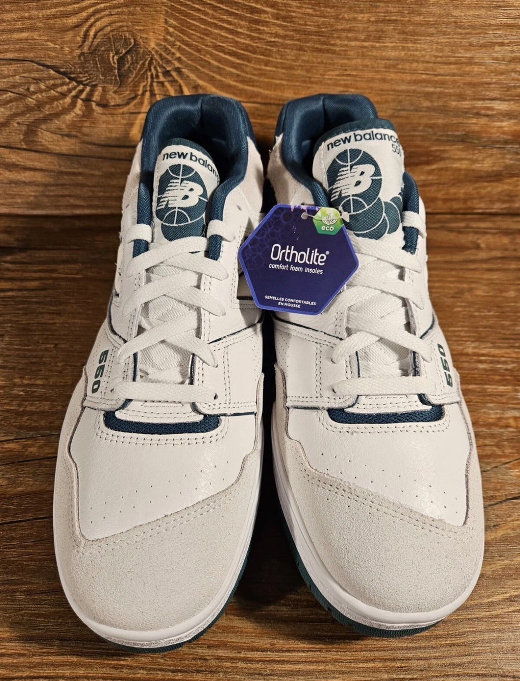 New Balance 550 "White/Vintage Teal" BB550STA