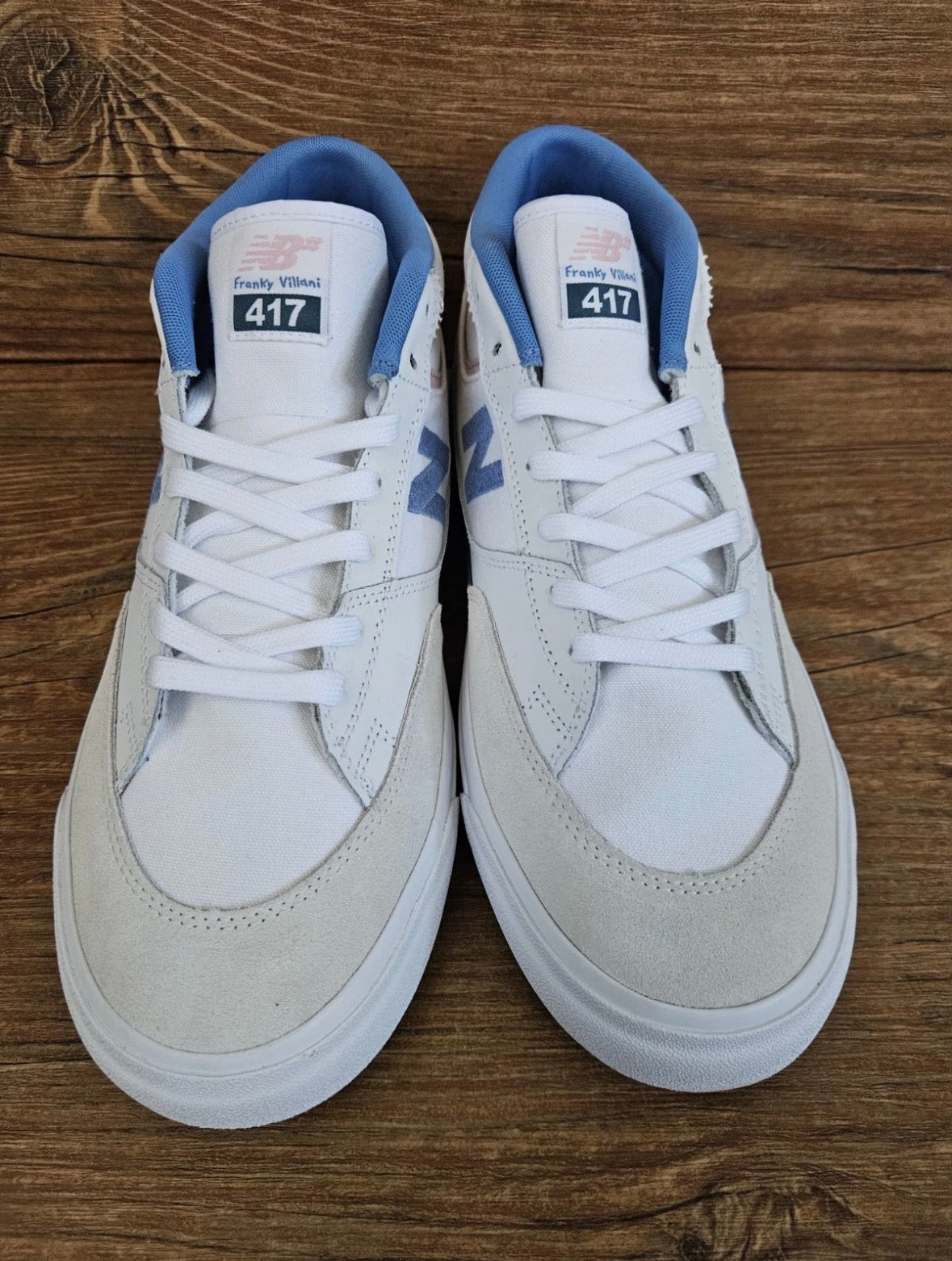 New Balance Numeric 417 Franky Villani "White Blue Laguna" NM417ALD