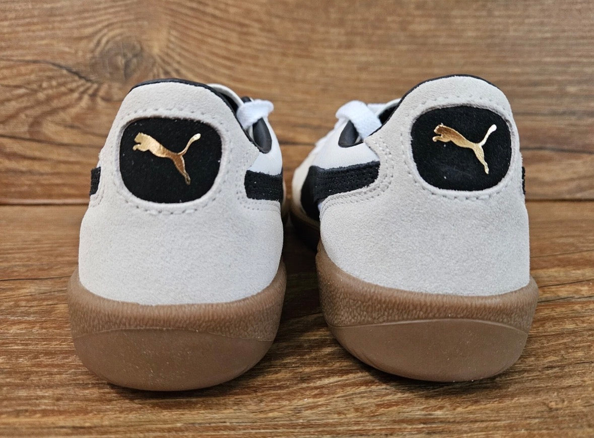 Puma Palermo Leather "White Feather/Grey Gum" 396464-01