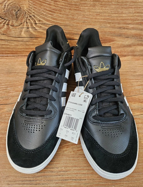 Adidas Tyshawn Low Black White