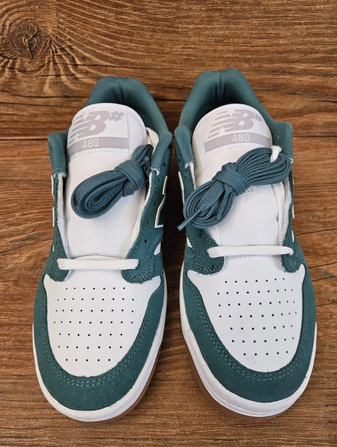 New Balance Numeric 480 "Vintage Teal/White/Gum" NM480NDI