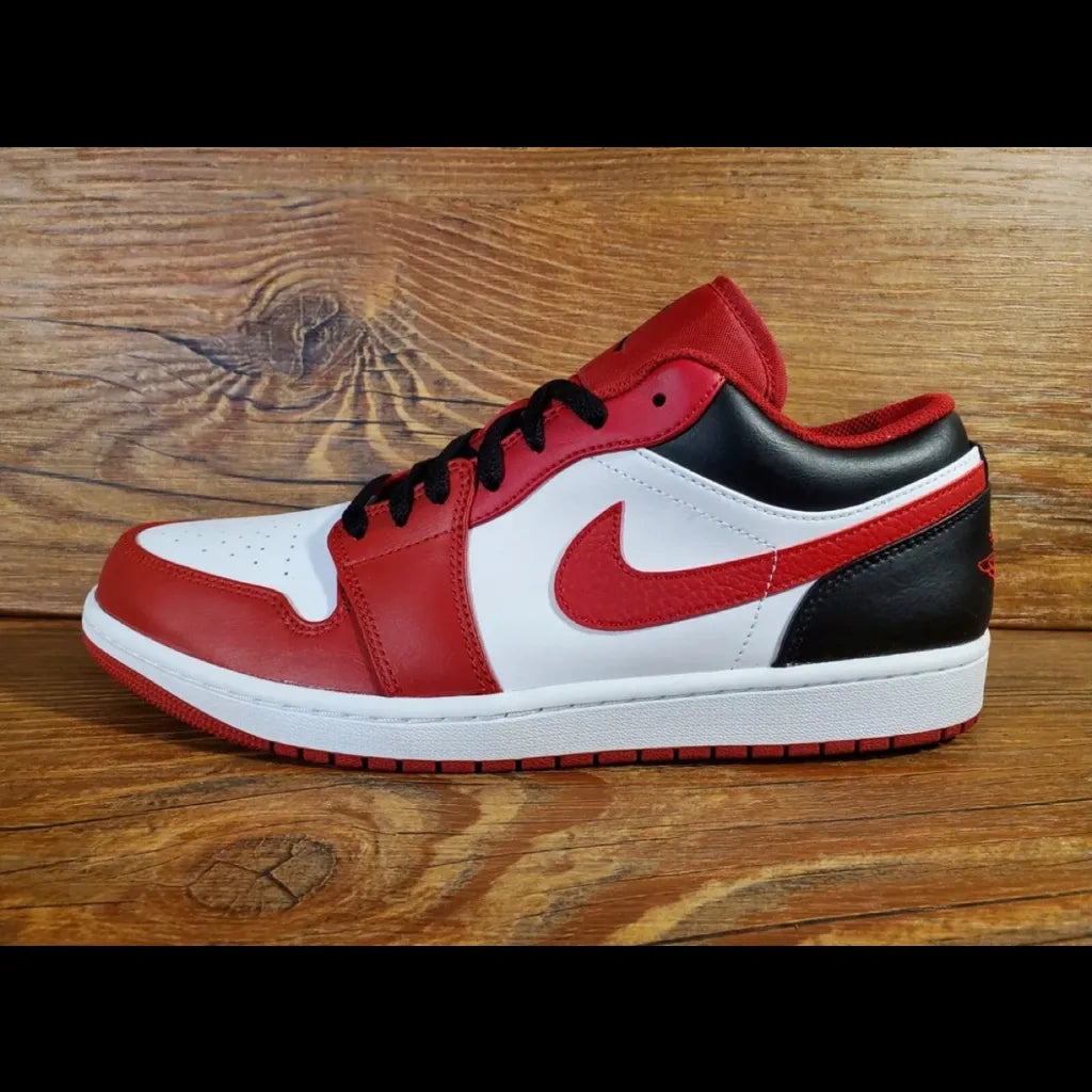 Jordan 1 Low "Red/Black"