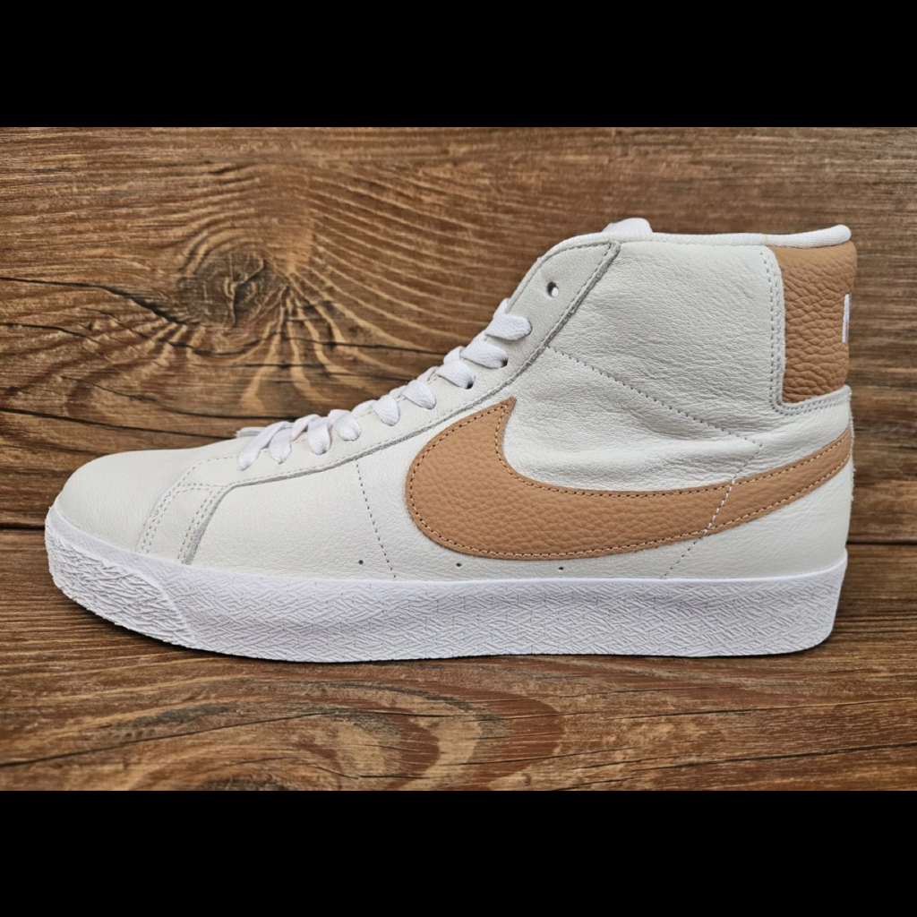 Nike SB Zoom Blazer Mid "White/Light Cognac" DM0587-100