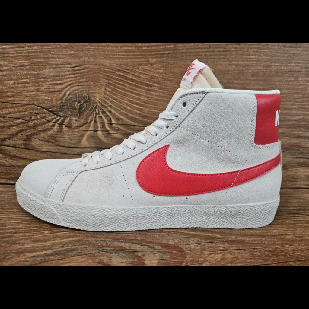 Nike SB Zoom Blazer Mid "Summit White/Red" 864349-109