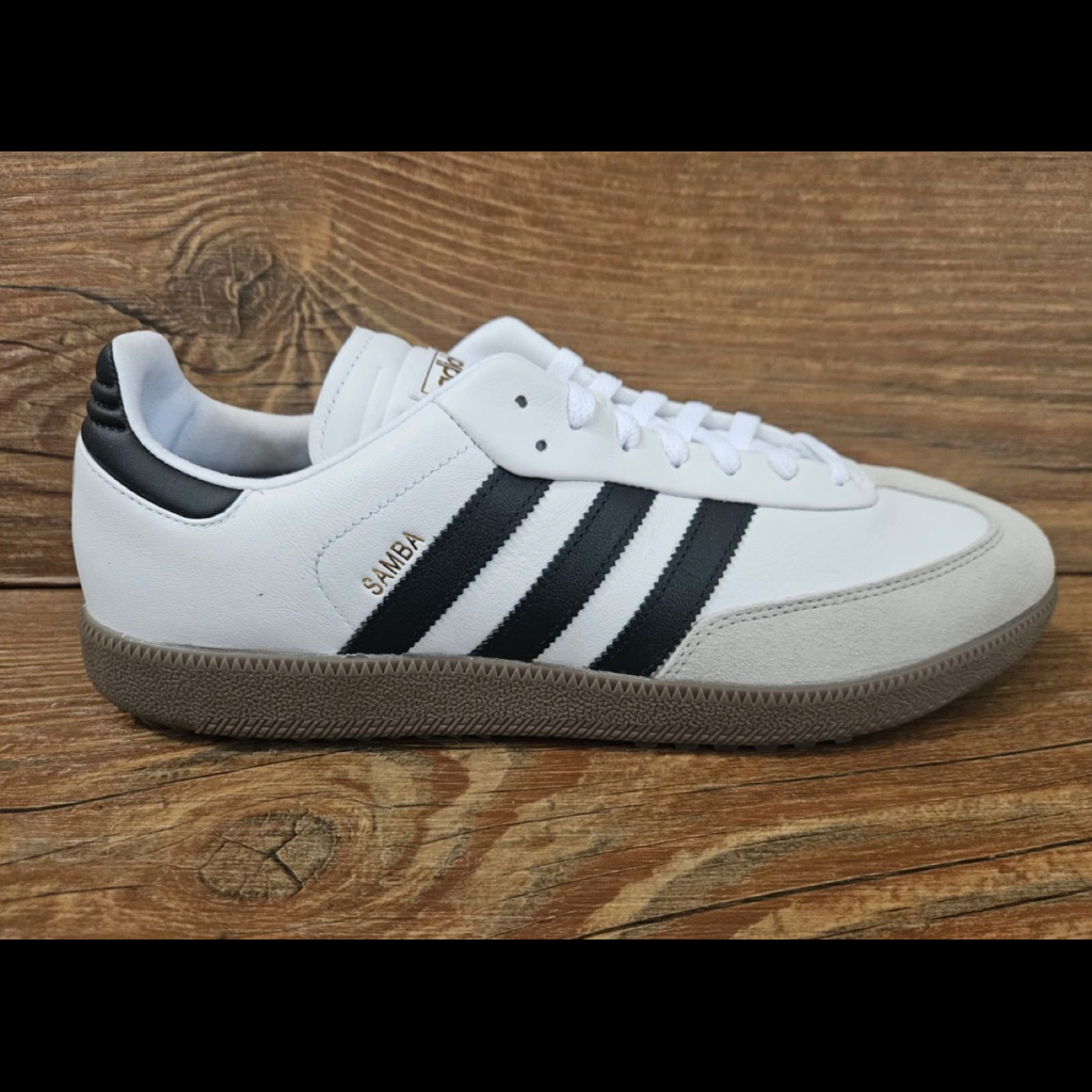 Adidas Samba Spikeless Golf "Night White/Black Bird" JH6149