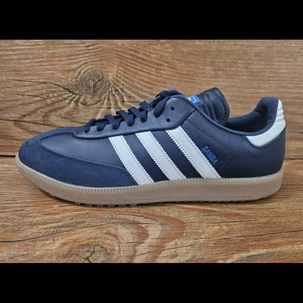 Adidas Samba Spikeless Golf "Night Indigo/Cloud White/Blue Bird" JP8544