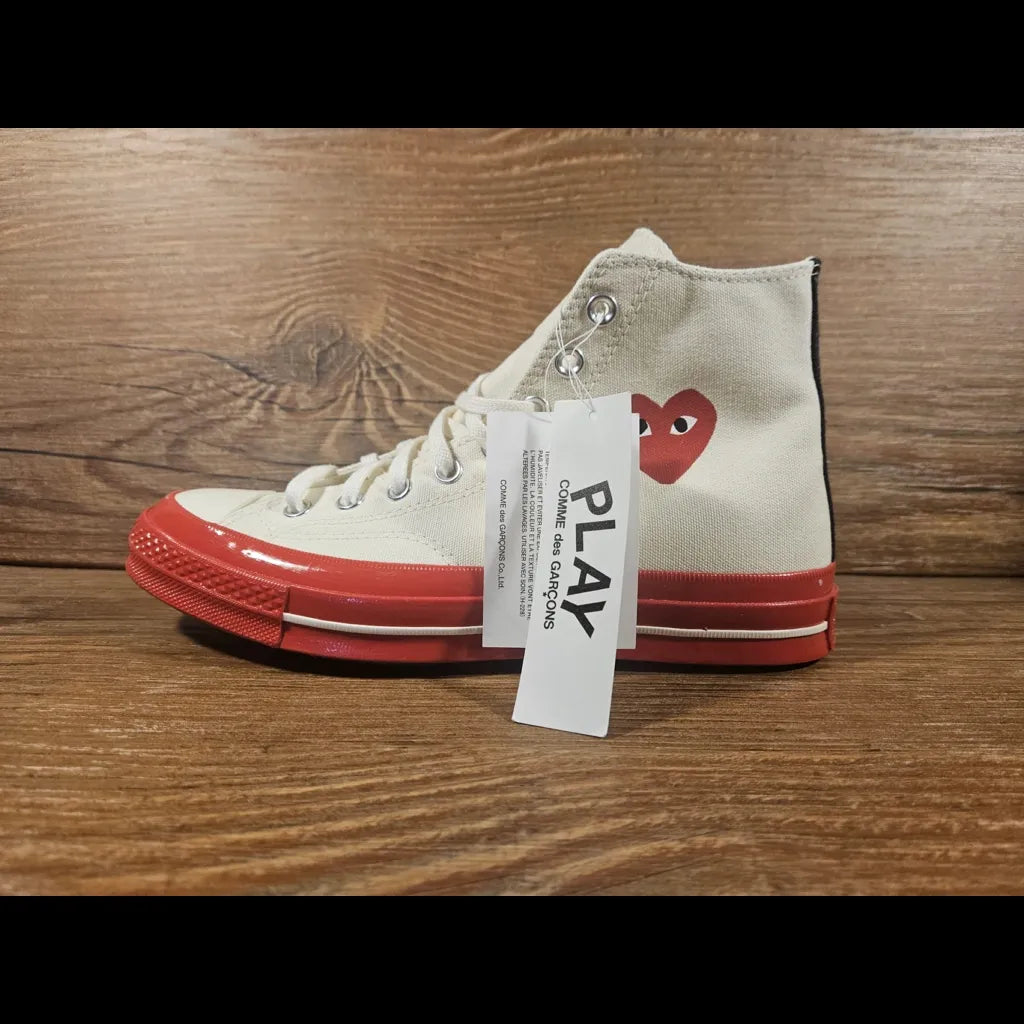 Comme des Garçons Play x Converse Chuck 70 High "Pristine Red"