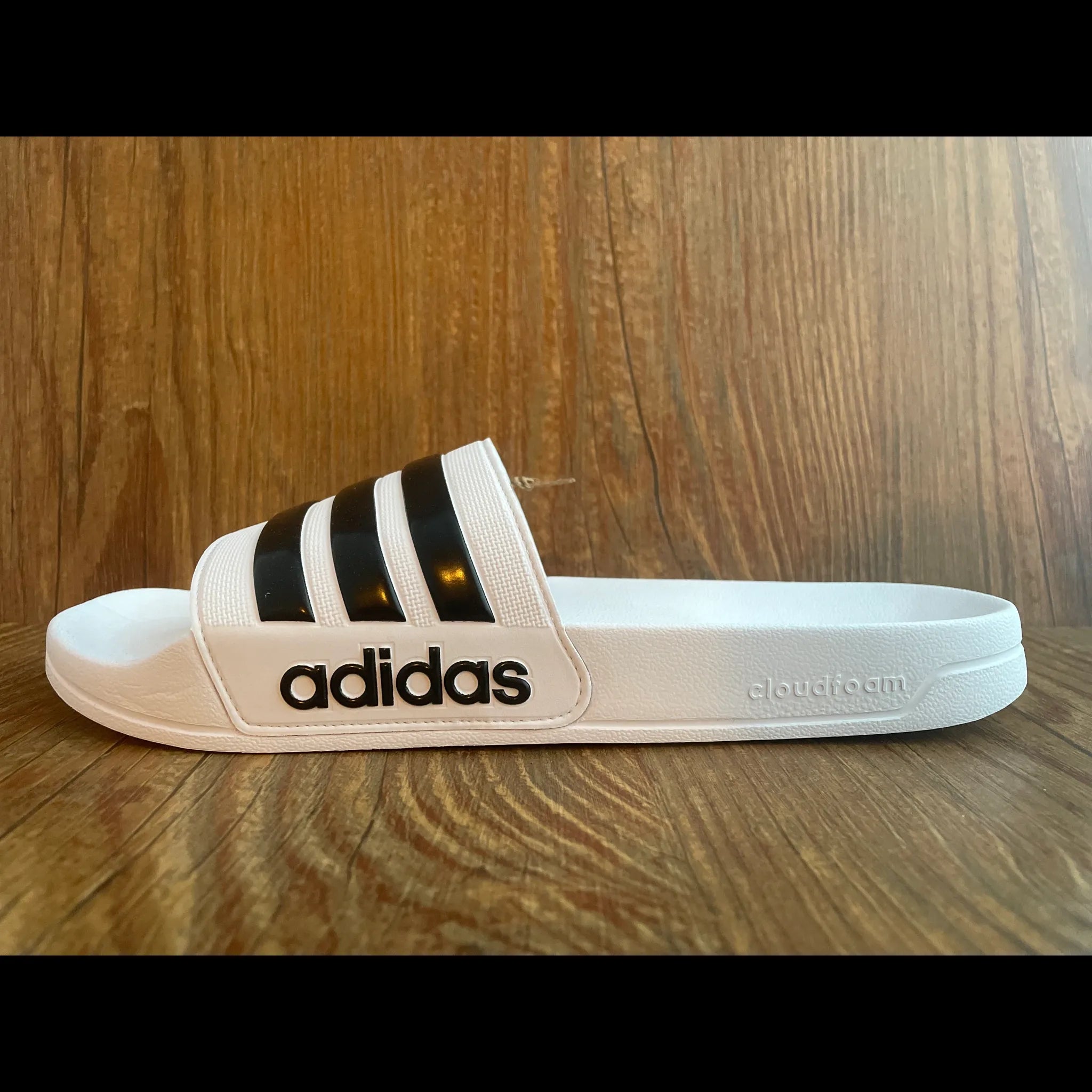 Adidas Adilette Shower Slide "White/Black" GZ5921